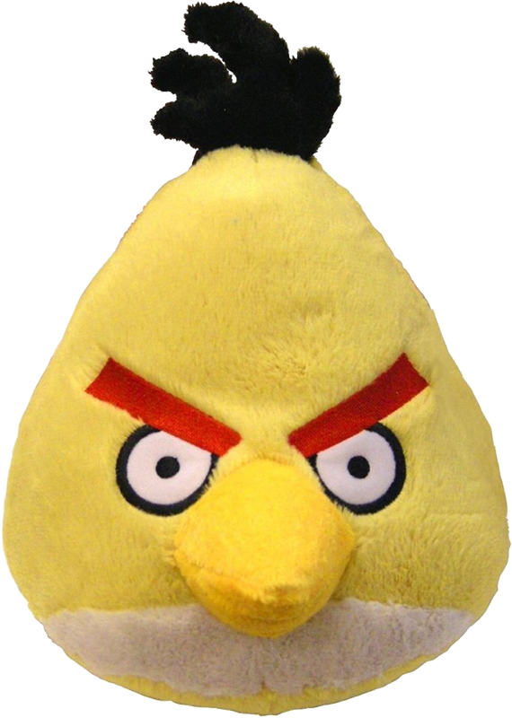 Angry Birds Plush Chuck Bird L Buy Now On Spielzeugkaestchen De